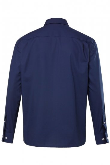 JP1880 Shirt Business Long Sleeve Navy - Skjorter - Store skjorter - 2XL-8XL