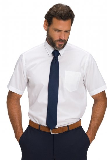 JP1880 804891 Kortermet skjorte Hvit TALL - TALL skjorter - TALL skjorter med ekstra lengde