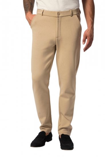 JP1880 New York Flexnamic Jersey-chinos Beige - Dresser og blazere - Dresser i store størrelser
