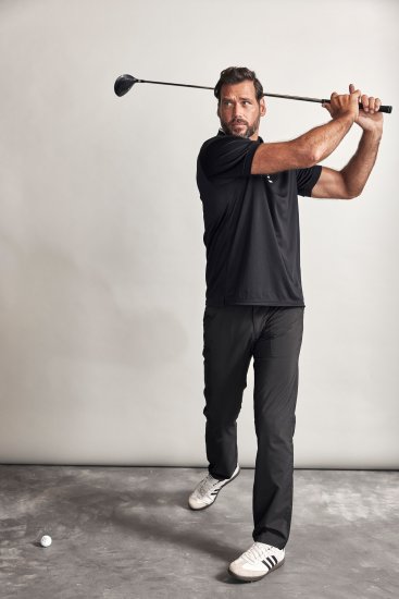 JP1880 Jay-Pi Golf Polo Shirt Black - Sportsklær & turklær - Sportsklær till herre i store størrelser