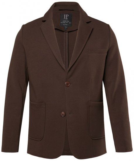 JP1880 New York Flexnamic Jerseyblazer Mørkebrun - Dresser og blazere - Dresser i store størrelser