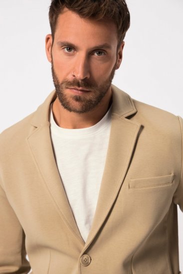 JP1880 New York Flexnamic Jerseyblazer Beige - Dresser og blazere - Dresser i store størrelser