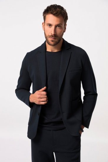 JP1880 New York Flexnamic Jerseyblazer Mørkeblå - Dresser og blazere - Dresser i store størrelser