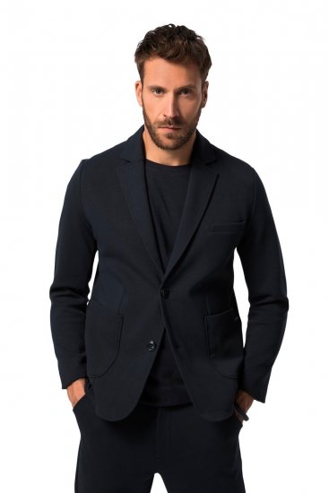 JP1880 New York Flexnamic Jerseyblazer Mørkeblå - Dresser og blazere - Dresser i store størrelser