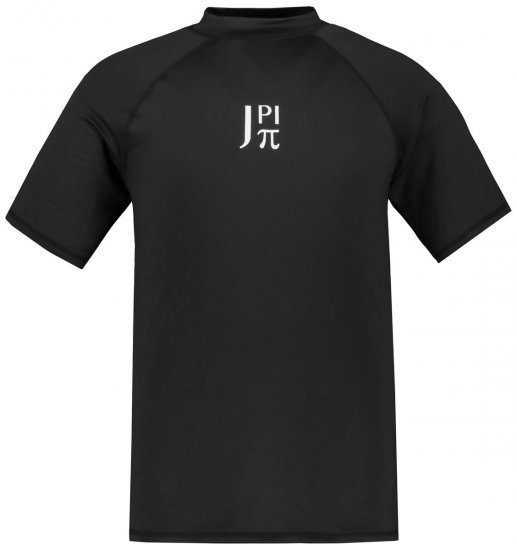 Jay-Pi 806611 Badeskjorte med korte ermer Svart - Undertøy & badetøy - Undertøy store størrelser 
