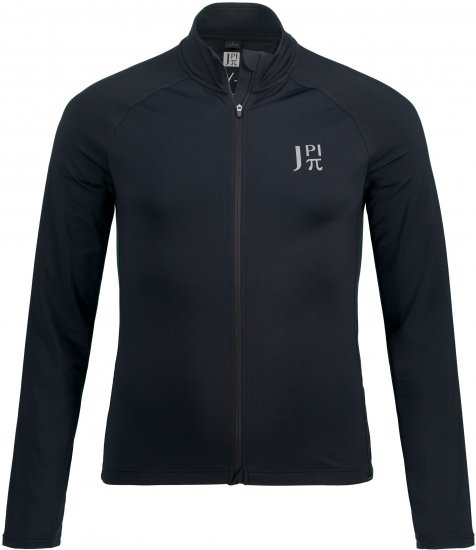 JP1880 Jay-Pi Long Sleeve Cycling Jacket Black - Sportsklær & turklær - Sportsklær till herre i store størrelser