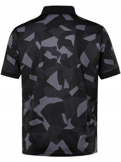 Jay-Pi QuickDry Golf Polo Shirt Camouflage Black - Sportsklær & turklær - Sportsklær till herre i store størrelser