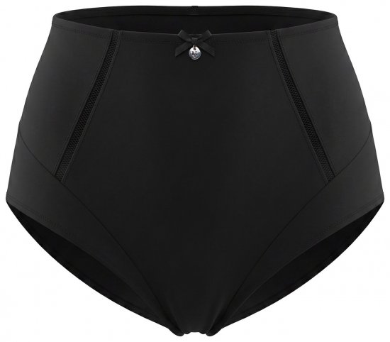 Ulla Popken 809385 Formende truser med blonder Svart - Shapewear - 
