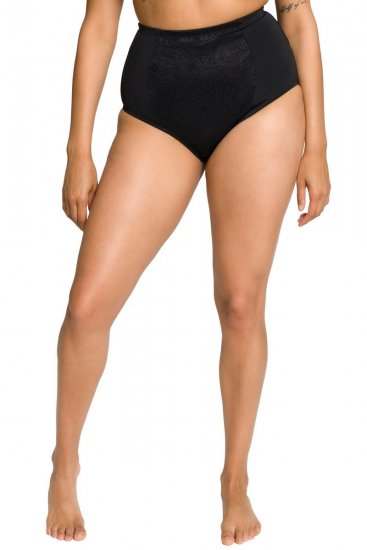 Ulla Popken 809604 Formende truser Svart - Shapewear - 