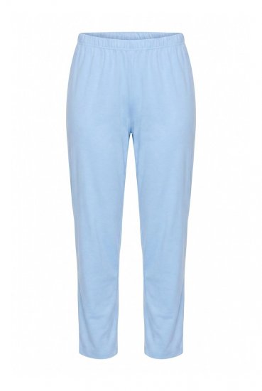 Ulla Popken 810592 Pyjamas med blonder Lyseblå - Pyjamas/Loungewear - 