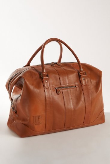 JP1880 810787 Weekendbag i lammenappa Konjakkbrun - Vesker - 