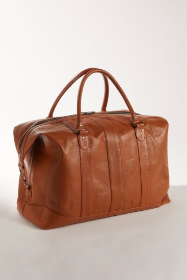 JP1880 810787 Weekendbag i lammenappa Konjakkbrun - Vesker - 