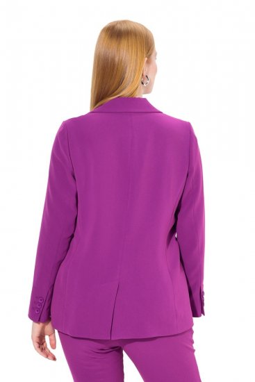 Ulla Popken 811944 Klassisk blazer Plomme - Blazere - Blazere i store størrelser for dame