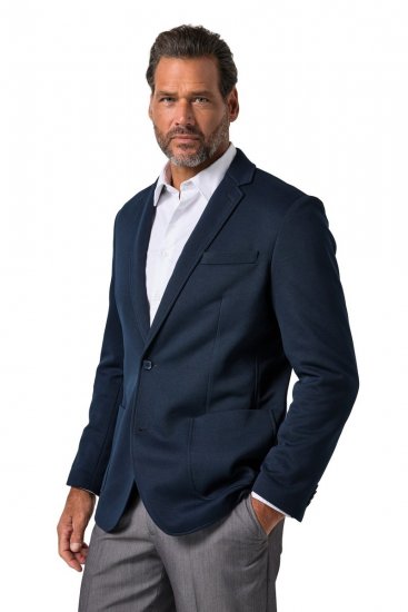 JP1880 815431 Blazer med lett halvfôr Mørkeblå - Dresser og blazere - Dresser i store størrelser