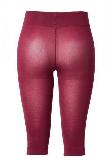 Ulla Popken 815580 3/4-strømpeleggings med gnagbeskyttelse 80 den Rød - Strømpebukser & sokker - 