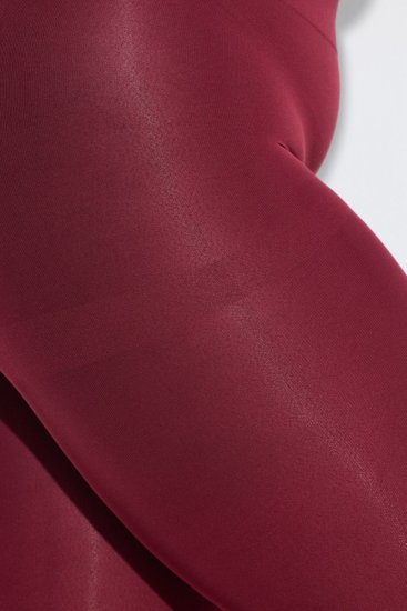 Ulla Popken 815580 3/4-strømpeleggings med gnagbeskyttelse 80 den Rød - Strømpebukser & sokker - 
