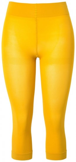 Ulla Popken 815580 3/4-strømpeleggings med gnagbeskyttelse 80 den Sennepsgul - Strømpebukser & sokker - 