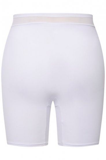 Ulla Popken 816440 Formende shorts med høyt liv Hvit - Shapewear - 