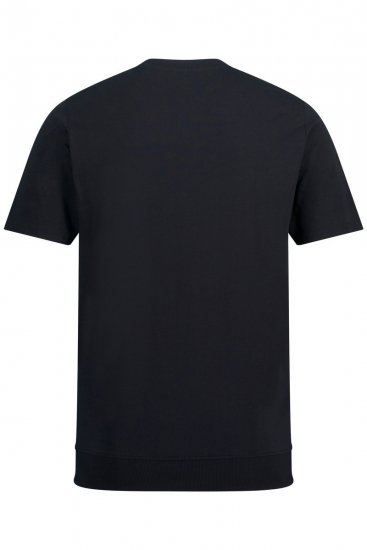 JP1880 818628 Henley t-skjorte med magepasning Svart - T-skjorter - Store T-skjorter - 2XL-14XL