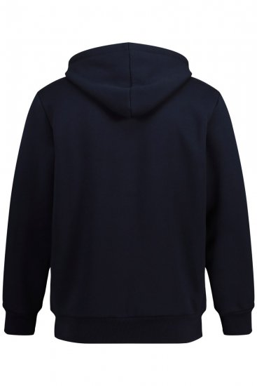 JP1880 820464 Hettejakke med teddyfôr Mørkeblå - Gensere og hettegensere - Store hettegensere - 2XL-14XL