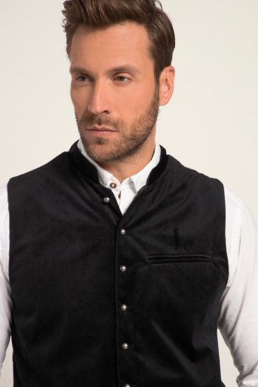 JP1880 Velvet Vest Traditional Black - Festklær - Festklær – For å feire stilfullt og komfortabelt