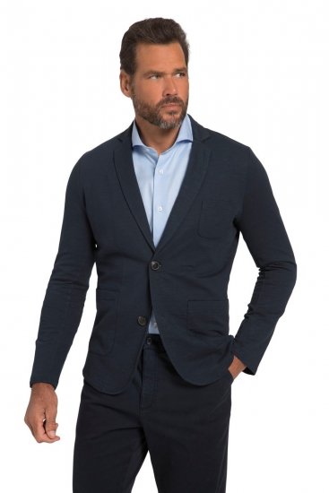 JP1880 820825 Sweatblazer Mørkeblå - Dresser og blazere - Dresser i store størrelser