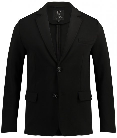 JP1880 New York Flexnamic Jerseyblazer med klafflommer Svart - Dresser og blazere - Dresser i store størrelser