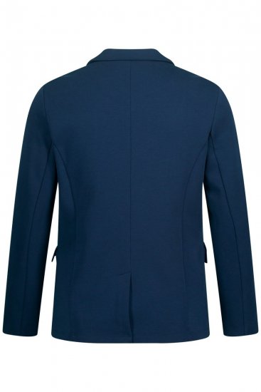 JP1880 New York Flexnamic Jerseyblazer med klafflommer Nattblå - Dresser og blazere - Dresser i store størrelser