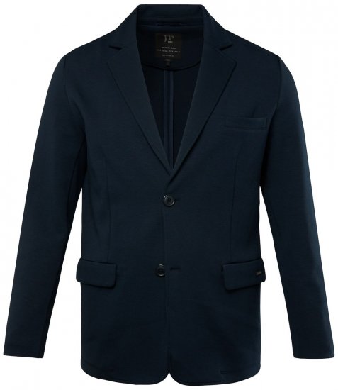 JP1880 New York Flexnamic Jerseyblazer med klafflommer Mørkeblå - Dresser og blazere - Dresser i store størrelser