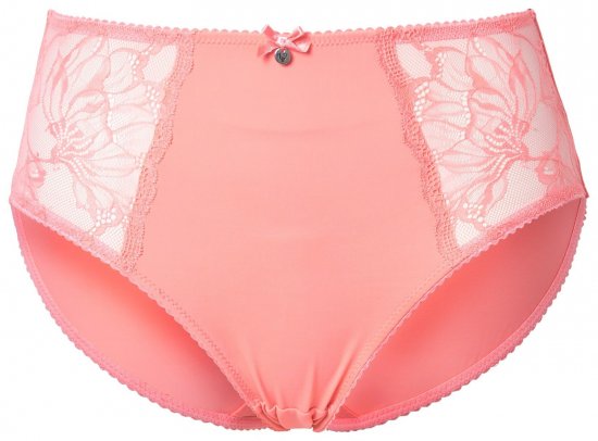 Ulla Popken 822864 Truser med blonder Lyserosa - Truser - 