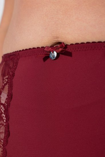 Ulla Popken 822864 Truser med blonder Lilla - Truser - 