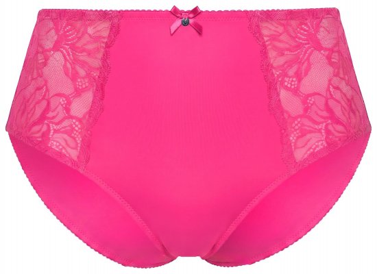 Ulla Popken 822864 Truser med blonder Rosa - Truser - 