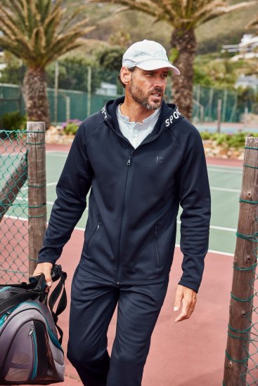 JP1880 Jay-Pi Flexnamic Tennis Training Softshell Jacket Dark Marine - Sportsklær & turklær - Sportsklær till herre i store størrelser