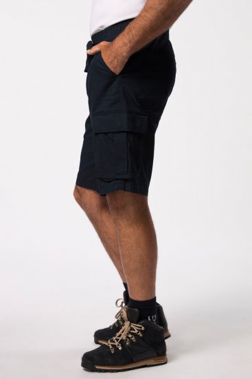 JP1880 Jay-Pi Flexnamic Bermuda Cargo Shorts Navy Blue - Sportsklær & turklær - Sportsklær till herre i store størrelser