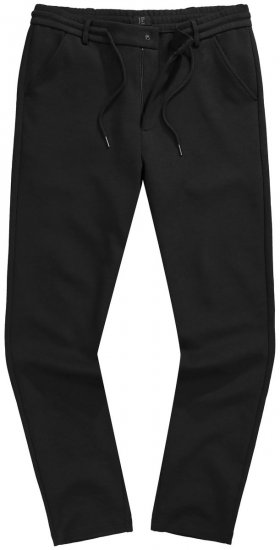 JP1880 New York Flexnamic Jerseybukse med strikk i livet Svart - Dresser og blazere - Dresser i store størrelser