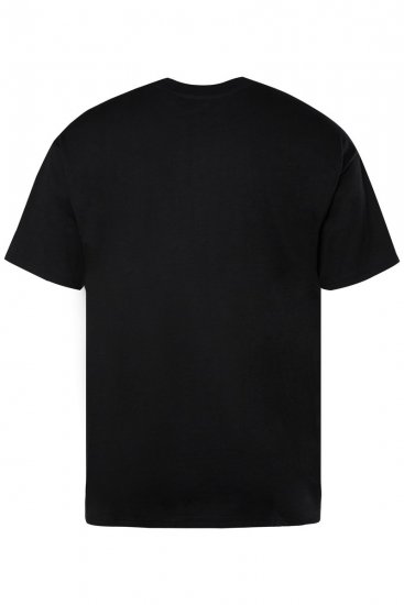STHUGE 824720 Oversize T-skjorte Svart - T-skjorter - Store T-skjorter - 2XL-14XL