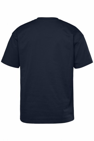 STHUGE 824720 Oversize T-skjorte Mørkeblå - T-skjorter - Store T-skjorter - 2XL-14XL