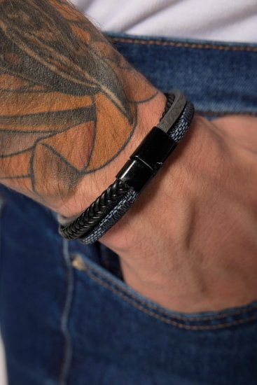 JP1880 824904 Armbånd ekstralangt Svart - Smykker - 