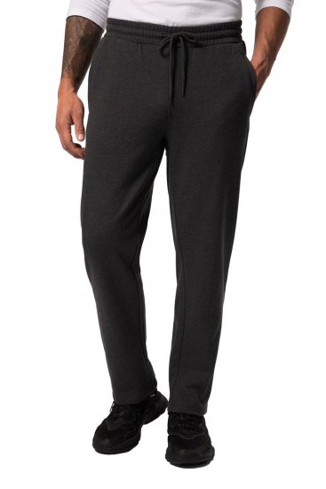 JP1880 825206 Joggebukse med magepasning Koksgrå melert - Sweatbukser og-shorts - Sweatbukser og Sweatshorts 2XL-12XL