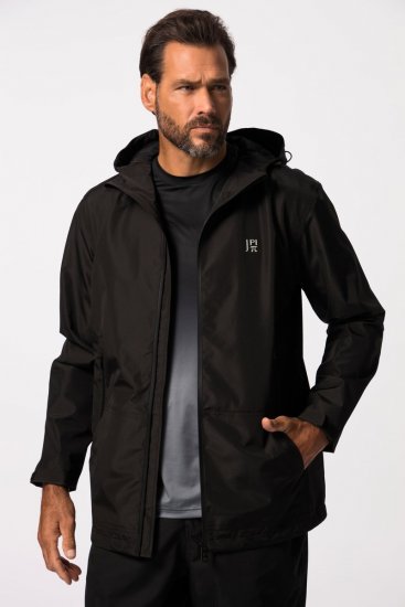 Jay-Pi 825611 Regnjakke med teipede sømmer Svart - Jakker - Store jakker - 2XL-12XL