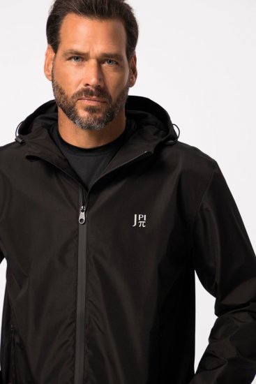 Jay-Pi 825611 Regnjakke med teipede sømmer Svart - Jakker - Store jakker - 2XL-12XL