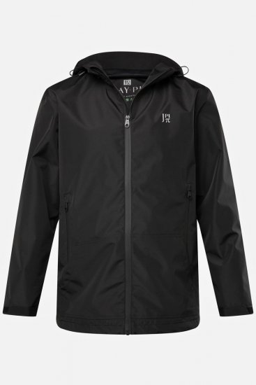 Jay-Pi 825611 Regnjakke med teipede sømmer Svart - Jakker - Store jakker - 2XL-12XL