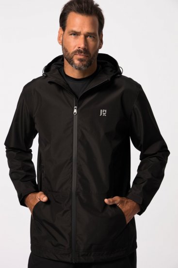 Jay-Pi 825611 Regnjakke med teipede sømmer Svart - Jakker - Store jakker - 2XL-12XL