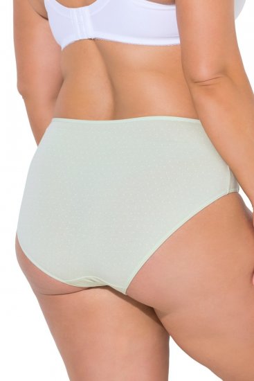 Ulla Popken 825984 Prikkete truser 5-pakning Lyseblå - Truser - 
