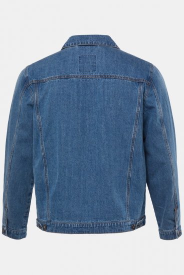 JP1880 826234 Jeansjakke med brystlommer Denimblå - Jakker - Store jakker - 2XL-12XL