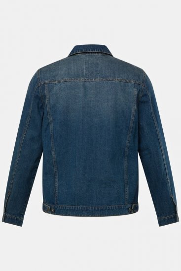 JP1880 826234 Jeansjakke med brystlommer Indigoblå - Jakker - Store jakker - 2XL-12XL