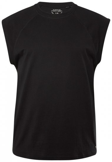 JP1880 826660 Singlet med senket skulder Svart - T-skjorter - Store T-skjorter - 2XL-14XL