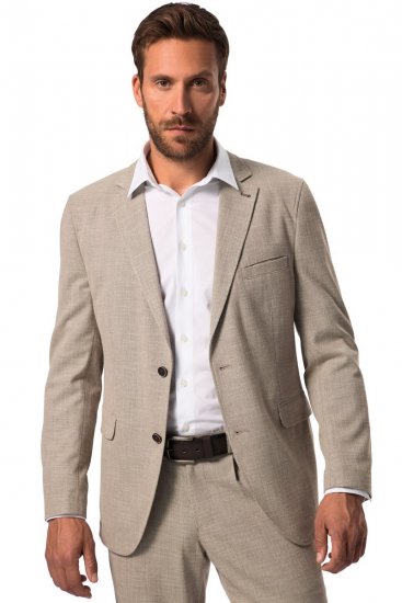 JP1880 Bamboo Flexnamic Blazer Sand - Dresser og blazere - Dresser i store størrelser