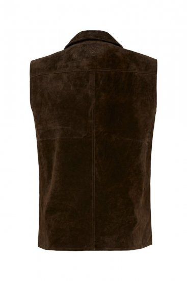 JP1880 827437 Semskevest med slag Mørkebrun - Dresser og blazere - Dresser i store størrelser