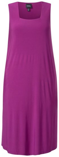 Ulla Popken 827908 Ermeløs jerseykjole Lilla - Jerseykjoler - 